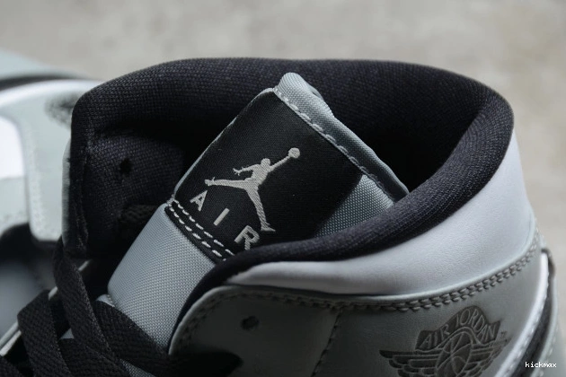 Rep MAX Smoke Mid 554724-092 AIR Grey Jordan 1 Light 0713